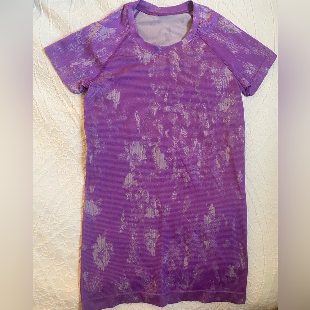 Lululemon Swiftly Tech 2.0 Purple Tye Dye